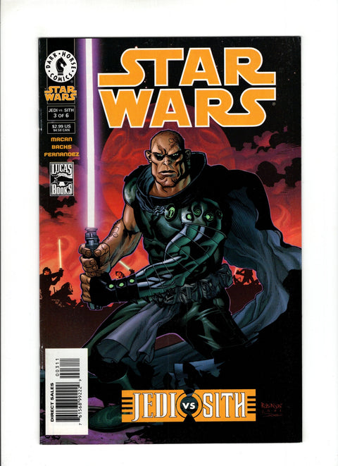 Star Wars: Jedi vs. Sith #3 (2001) 1st Cover Darth Bane   1st Cover Darth Bane  Buy & Sell Comics Online Comic Shop Toronto Canada