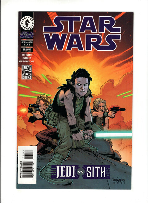Star Wars: Jedi vs. Sith #5 (2001)      Buy & Sell Comics Online Comic Shop Toronto Canada