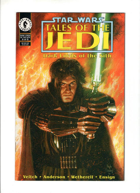 Star Wars: Tales of the Jedi - Dark Lords of the Sith #6 (1995)      Buy & Sell Comics Online Comic Shop Toronto Canada