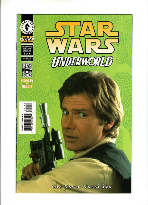 Star Wars: Underworld - The Yavin Vassilika #3 (Cvr B) (2001) Han Solo Photo Variant  B Han Solo Photo Variant  Buy & Sell Comics Online Comic Shop Toronto Canada