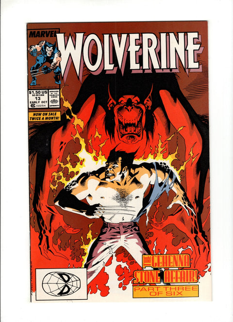 Wolverine, Vol. 2 #13 (1989)      Buy & Sell Comics Online Comic Shop Toronto Canada