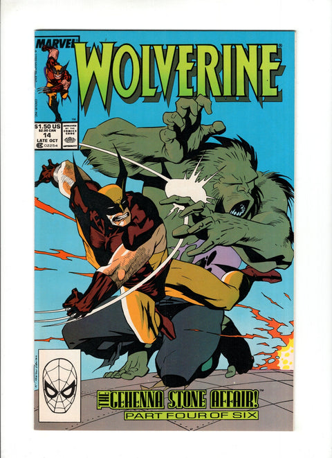 Wolverine, Vol. 2 #14 (1989)      Buy & Sell Comics Online Comic Shop Toronto Canada