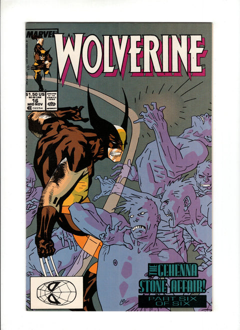 Wolverine, Vol. 2 #16 (1989)      Buy & Sell Comics Online Comic Shop Toronto Canada