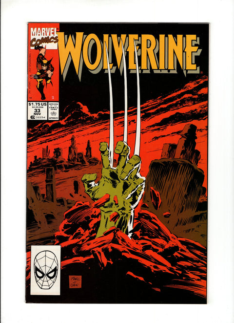 Wolverine, Vol. 2 #33 (1990)      Buy & Sell Comics Online Comic Shop Toronto Canada