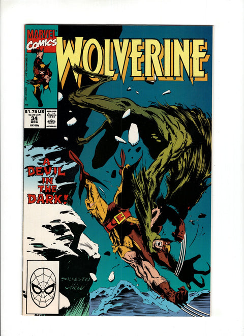 Wolverine, Vol. 2 #34 (1990)      Buy & Sell Comics Online Comic Shop Toronto Canada