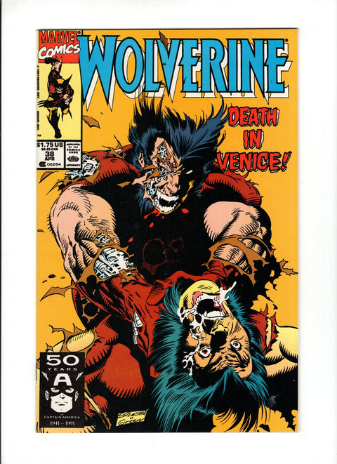 Wolverine, Vol. 2 #38 (1991)      Buy & Sell Comics Online Comic Shop Toronto Canada