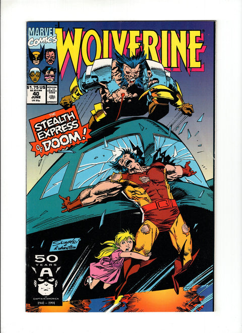 Wolverine, Vol. 2 #40 (1991)      Buy & Sell Comics Online Comic Shop Toronto Canada