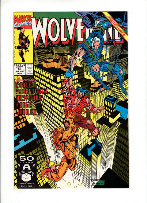 Wolverine, Vol. 2 #42 (1991)      Buy & Sell Comics Online Comic Shop Toronto Canada