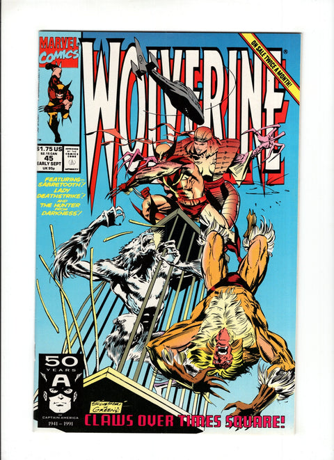 Wolverine, Vol. 2 #45 (1991)      Buy & Sell Comics Online Comic Shop Toronto Canada