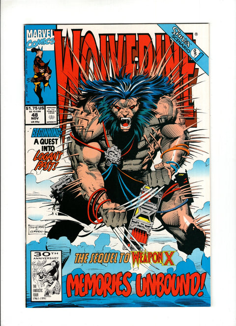 Wolverine, Vol. 2 #48 (1991)      Buy & Sell Comics Online Comic Shop Toronto Canada