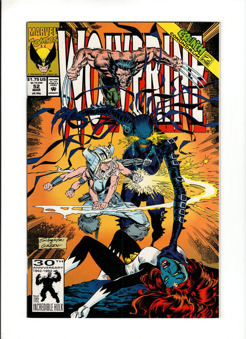 Wolverine, Vol. 2 #52 (1992)      Buy & Sell Comics Online Comic Shop Toronto Canada