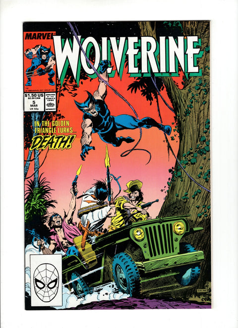 Wolverine, Vol. 2 #5 (1988)      Buy & Sell Comics Online Comic Shop Toronto Canada