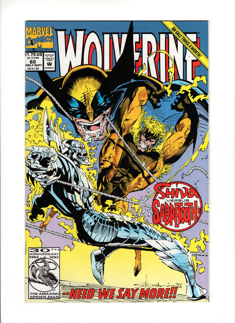 Wolverine, Vol. 2 #60 (1992)      Buy & Sell Comics Online Comic Shop Toronto Canada