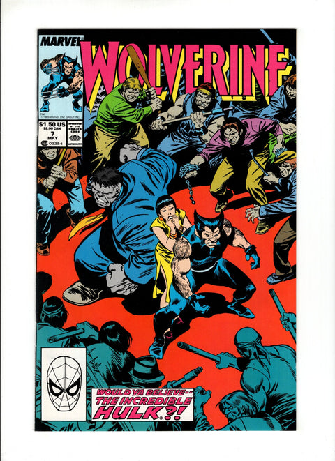 Wolverine, Vol. 2 #7 (1989)      Buy & Sell Comics Online Comic Shop Toronto Canada