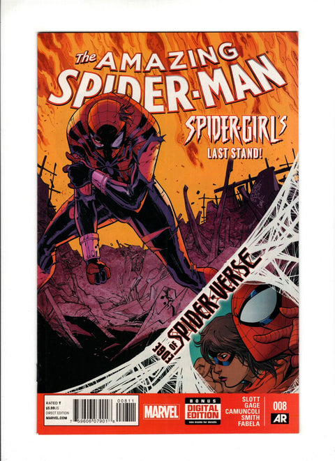 The Amazing Spider-Man, Vol. 3 #8 (Cvr A) (2014) Giuseppe Camuncoli Cover  A Giuseppe Camuncoli Cover  Buy & Sell Comics Online Comic Shop Toronto Canada