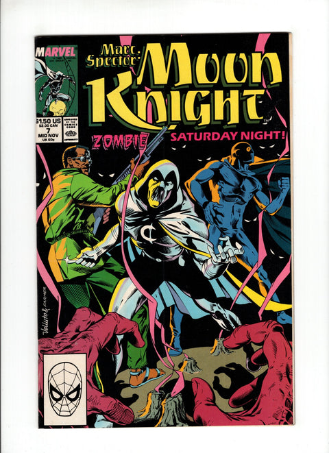 Marc Spector: Moon Knight #7 (1989)      Buy & Sell Comics Online Comic Shop Toronto Canada