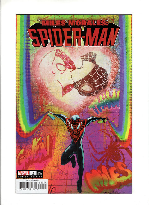 Miles Morales: Spider-Man, Vol. 2 #3 (Cvr D) (2023) Benjamin Su Graffiti Variant  D Benjamin Su Graffiti Variant  Buy & Sell Comics Online Comic Shop Toronto Canada
