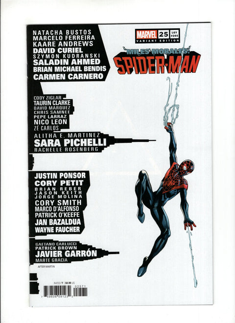 Miles Morales: Spider-Man, Vol. 1 #25 (Cvr G) (2021) Mark Bagley Variant  G Mark Bagley Variant  Buy & Sell Comics Online Comic Shop Toronto Canada