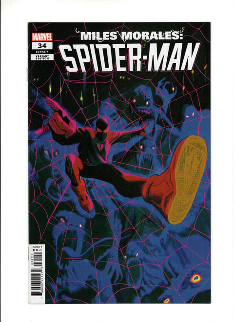 Miles Morales: Spider-Man, Vol. 1 #34 (Cvr B) (2022) Daniel Acuña Variant  B Daniel Acuña Variant  Buy & Sell Comics Online Comic Shop Toronto Canada