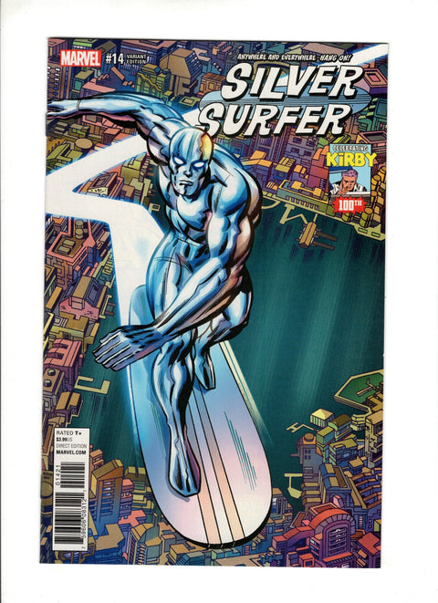 Silver Surfer, Vol. 8 #14 (Cvr B) (2017) Jack Kirby 100th Anniversary Variant  B Jack Kirby 100th Anniversary Variant  Buy & Sell Comics Online Comic Shop Toronto Canada