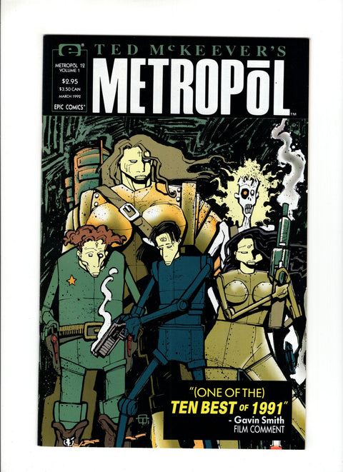Ted McKeever's Metropol #12 (1992)      Buy & Sell Comics Online Comic Shop Toronto Canada
