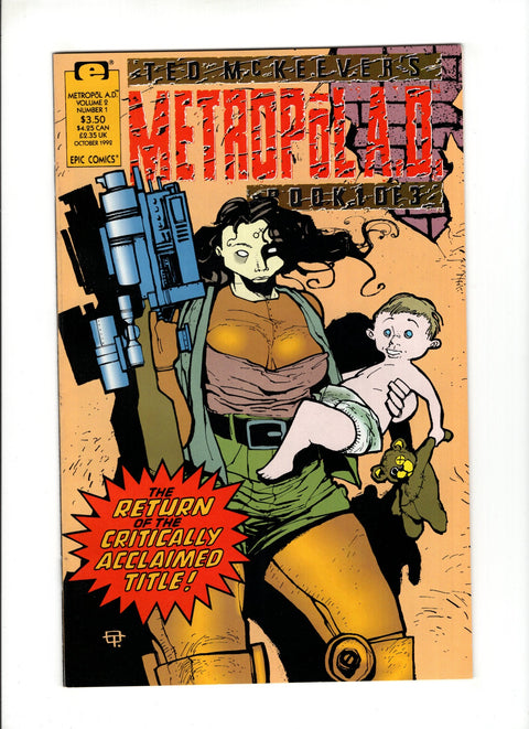 Ted McKeever's Metropol A.D. #1 (1992)      Buy & Sell Comics Online Comic Shop Toronto Canada