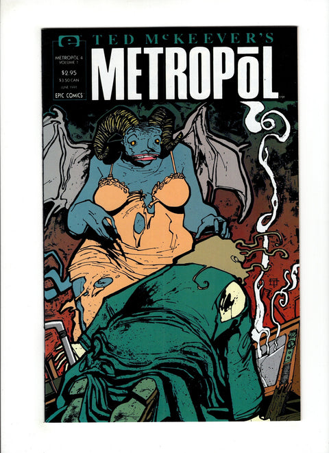 Ted McKeever's Metropol #4 (1991)      Buy & Sell Comics Online Comic Shop Toronto Canada