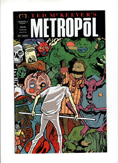 Ted McKeever's Metropol #6 (1991)      Buy & Sell Comics Online Comic Shop Toronto Canada