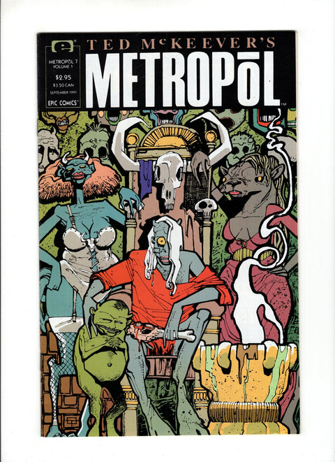 Ted McKeever's Metropol #7 (1991)      Buy & Sell Comics Online Comic Shop Toronto Canada