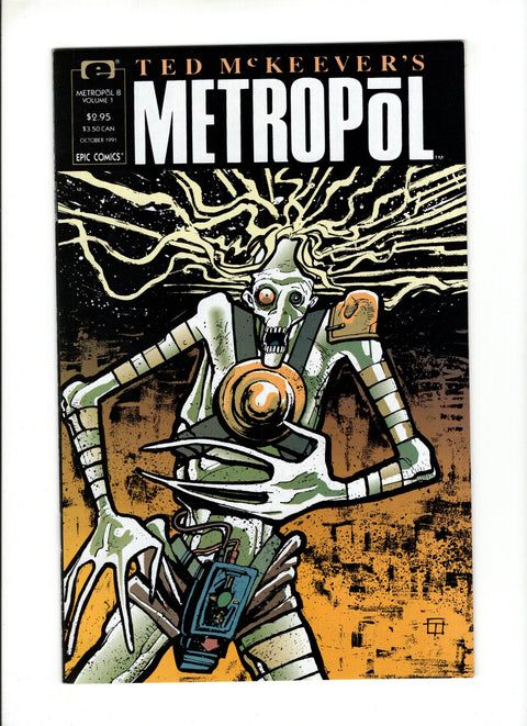 Ted McKeever's Metropol #8 (1991)      Buy & Sell Comics Online Comic Shop Toronto Canada