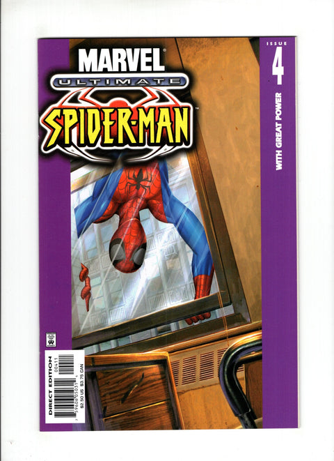 Ultimate Spider-Man, Vol. 1 #4 (2000) 1st Cameo Ultimate Green Goblin   1st Cameo Ultimate Green Goblin  Buy & Sell Comics Online Comic Shop Toronto Canada