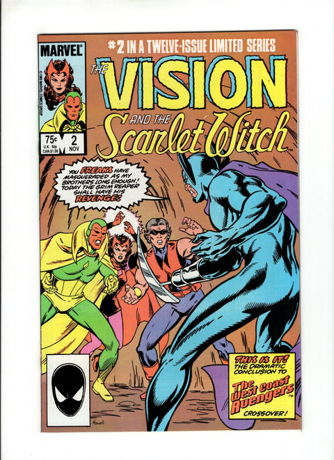 Vision and the Scarlet Witch, Vol. 2 #2 (1985)      Buy & Sell Comics Online Comic Shop Toronto Canada