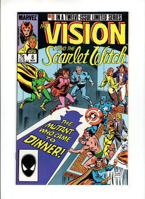 Vision and the Scarlet Witch, Vol. 2 #6 (1986)      Buy & Sell Comics Online Comic Shop Toronto Canada