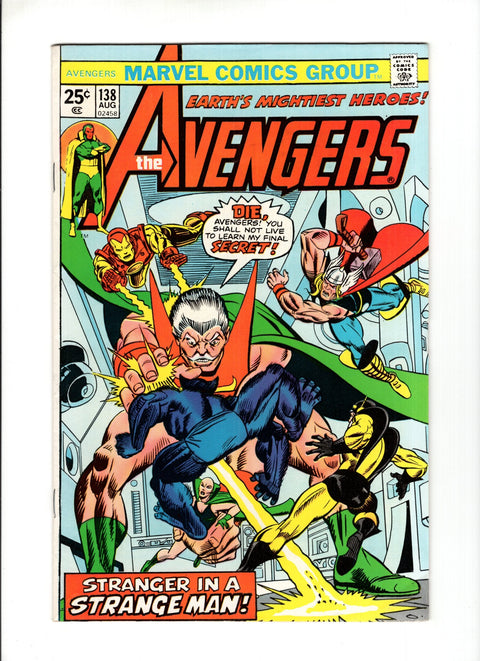 The Avengers, Vol. 1 #138 (1975)      Buy & Sell Comics Online Comic Shop Toronto Canada