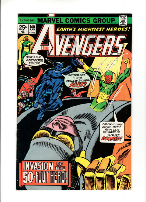 The Avengers, Vol. 1 #140 (1975)      Buy & Sell Comics Online Comic Shop Toronto Canada
