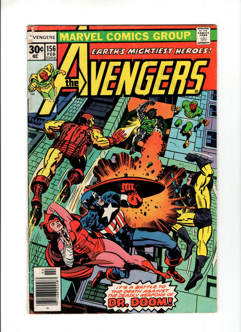 The Avengers, Vol. 1 #156 (1977)      Buy & Sell Comics Online Comic Shop Toronto Canada