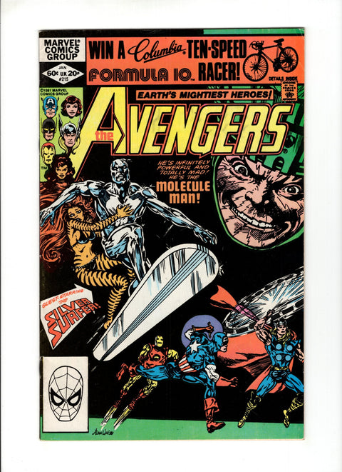 The Avengers, Vol. 1 #215 (1982)      Buy & Sell Comics Online Comic Shop Toronto Canada