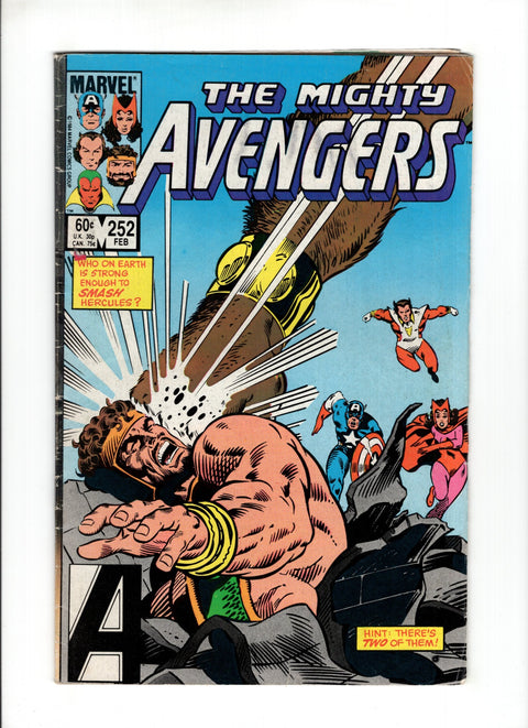 The Avengers, Vol. 1 #252 (1984)      Buy & Sell Comics Online Comic Shop Toronto Canada