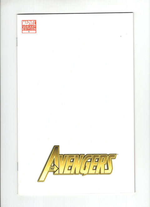 The Avengers, Vol. 4 #1 (Cvr C) (2010) Blank Variant  C Blank Variant  Buy & Sell Comics Online Comic Shop Toronto Canada
