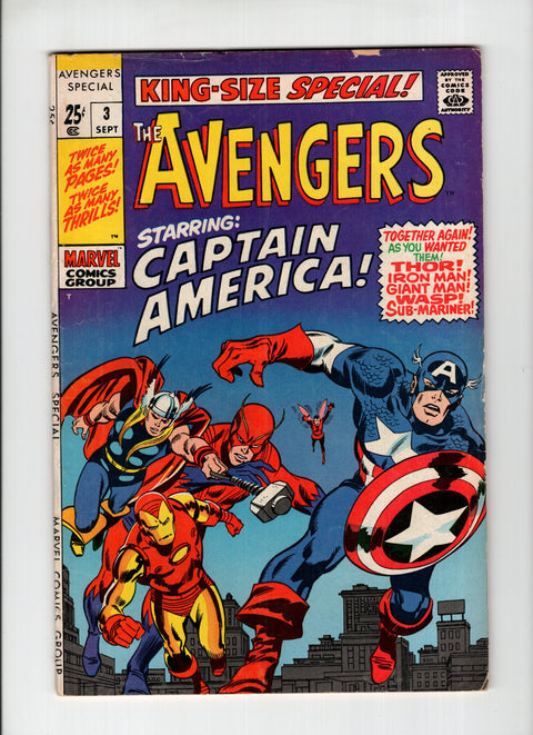 The Avengers, Vol. 1 Annual #3 (1969)      Buy & Sell Comics Online Comic Shop Toronto Canada