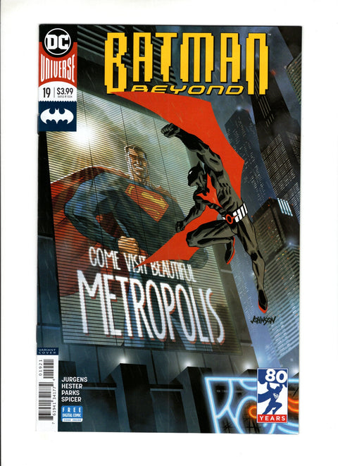 Batman Beyond, Vol. 6 #19 (Cvr B) (2018) Dave Johnson Variant  B Dave Johnson Variant  Buy & Sell Comics Online Comic Shop Toronto Canada