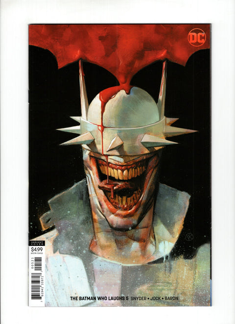The Batman Who Laughs (2018) #5 (Cvr B) (2019) Variant Viktor Kalvachev Cover  B Variant Viktor Kalvachev Cover  Buy & Sell Comics Online Comic Shop Toronto Canada