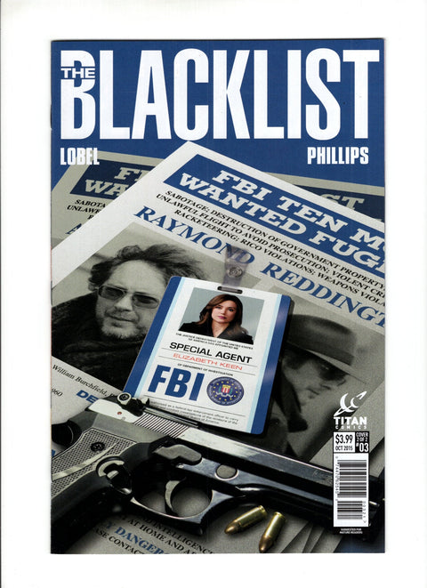 The Blacklist #3 (Cvr B) (2015) Photo Variant Cover  B Photo Variant Cover  Buy & Sell Comics Online Comic Shop Toronto Canada