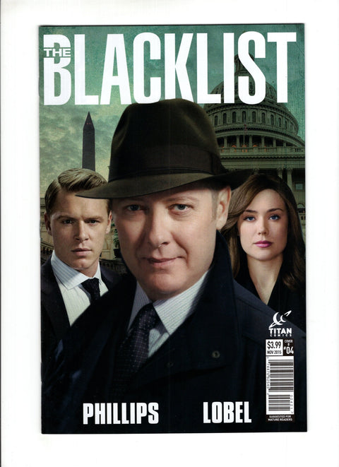 The Blacklist #4 (Cvr B) (2015) Photo Variant Cover  B Photo Variant Cover  Buy & Sell Comics Online Comic Shop Toronto Canada