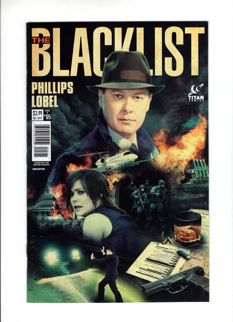 The Blacklist #5 (Cvr B) (2015) Photo Variant Cover  B Photo Variant Cover  Buy & Sell Comics Online Comic Shop Toronto Canada