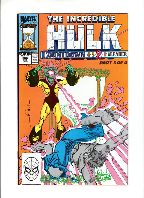 The Incredible Hulk, Vol. 1 #366 (1989)      Buy & Sell Comics Online Comic Shop Toronto Canada