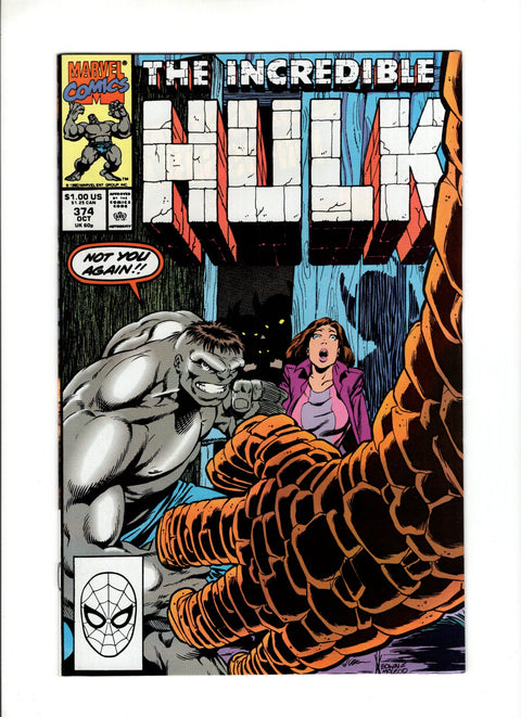 The Incredible Hulk, Vol. 1 #374 (1990)      Buy & Sell Comics Online Comic Shop Toronto Canada