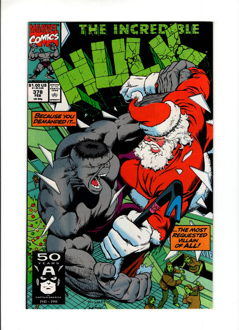 The Incredible Hulk, Vol. 1 #378 (1990)      Buy & Sell Comics Online Comic Shop Toronto Canada