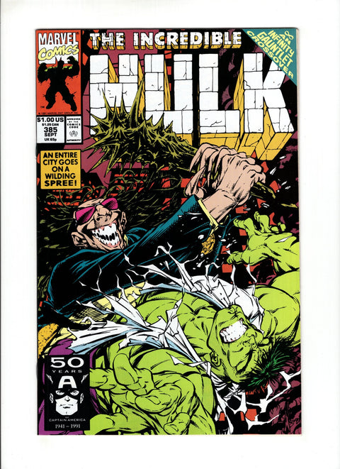 The Incredible Hulk, Vol. 1 #385 (1991)      Buy & Sell Comics Online Comic Shop Toronto Canada