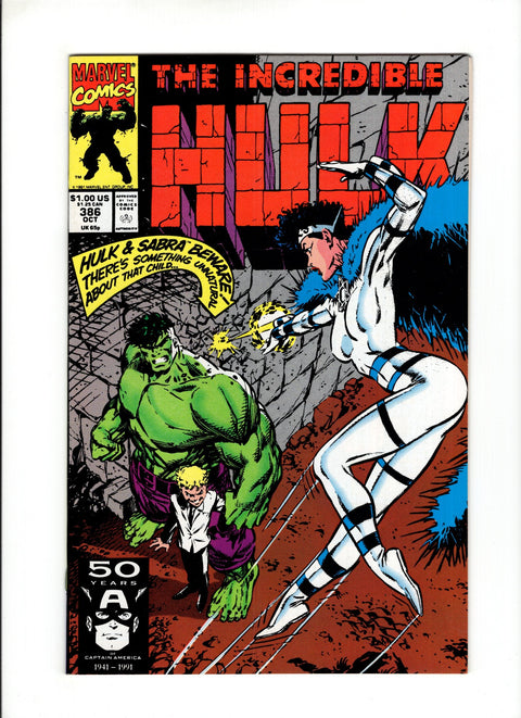 The Incredible Hulk, Vol. 1 #386 (1991)      Buy & Sell Comics Online Comic Shop Toronto Canada